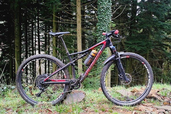 Dave test rides the new Epic by Specialized up in Afan Argoed